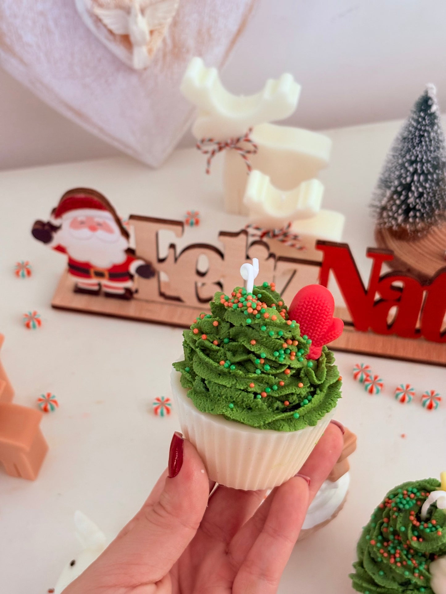 Cupcake natalino - R$20,00