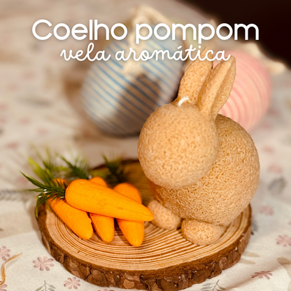 Coelho pompom - R$25,00