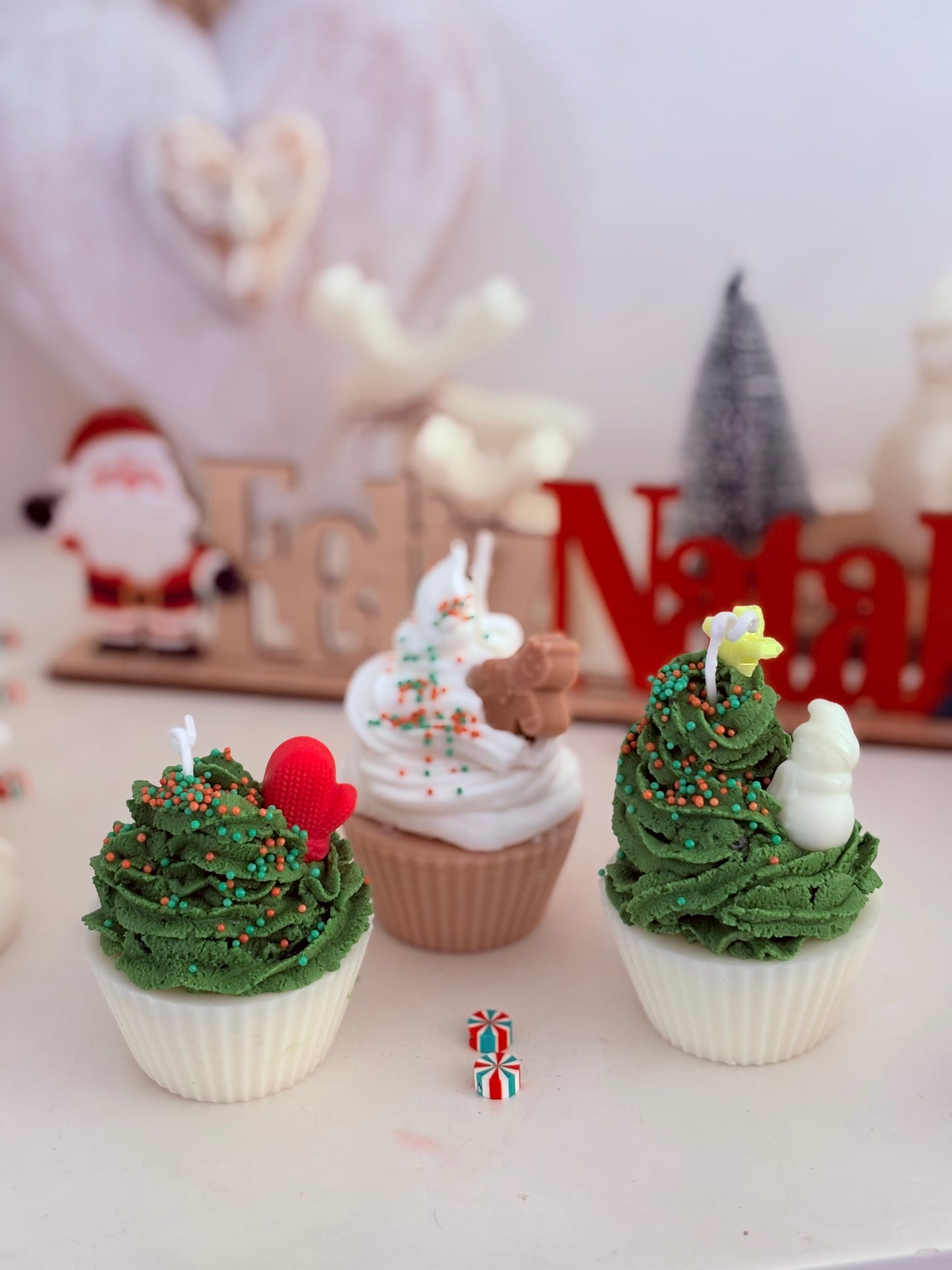 Cupcake natalino - R$20,00