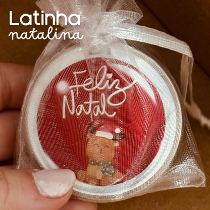 Latinha Natalina - R$8,50